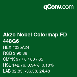 カラーコード: Akzo Nobel Colormap FD - 448G6 | qconv.com