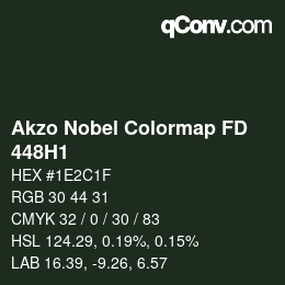 Farbcode: Akzo Nobel Colormap FD - 448H1 | qconv.com