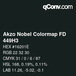 カラーコード: Akzo Nobel Colormap FD - 449H3 | qconv.com