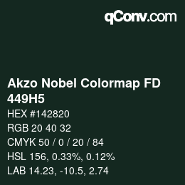 Color code: Akzo Nobel Colormap FD - 449H5 | qconv.com