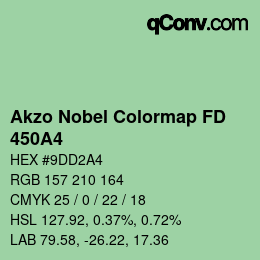 Color code: Akzo Nobel Colormap FD - 450A4 | qconv.com