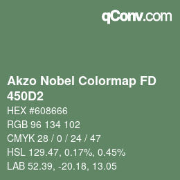 Color code: Akzo Nobel Colormap FD - 450D2 | qconv.com