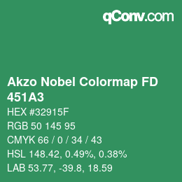 Color code: Akzo Nobel Colormap FD - 451A3 | qconv.com