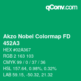 Color code: Akzo Nobel Colormap FD - 452A3 | qconv.com