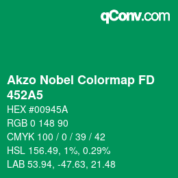 Color code: Akzo Nobel Colormap FD - 452A5 | qconv.com
