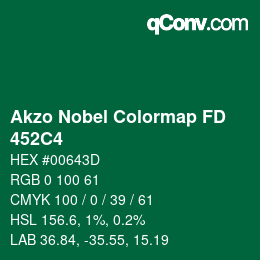 Color code: Akzo Nobel Colormap FD - 452C4 | qconv.com