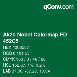 Color code: Akzo Nobel Colormap FD - 452C5 | qconv.com