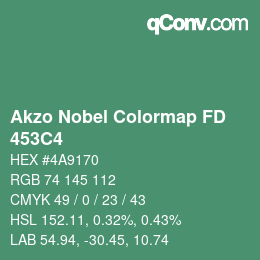 カラーコード: Akzo Nobel Colormap FD - 453C4 | qconv.com