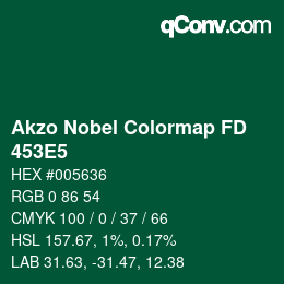 カラーコード: Akzo Nobel Colormap FD - 453E5 | qconv.com