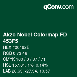 カラーコード: Akzo Nobel Colormap FD - 453F5 | qconv.com