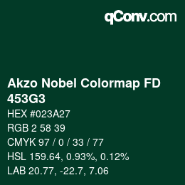 カラーコード: Akzo Nobel Colormap FD - 453G3 | qconv.com