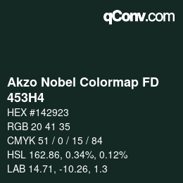 Color code: Akzo Nobel Colormap FD - 453H4 | qconv.com