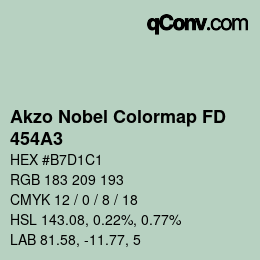 カラーコード: Akzo Nobel Colormap FD - 454A3 | qconv.com