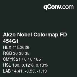 Farbcode: Akzo Nobel Colormap FD - 454G1 | qconv.com