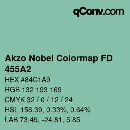 Color code: Akzo Nobel Colormap FD - 455A2 | qconv.com