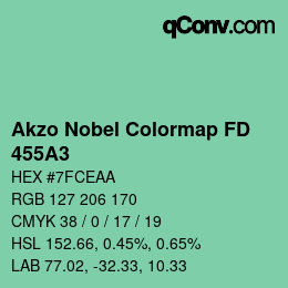 Color code: Akzo Nobel Colormap FD - 455A3 | qconv.com