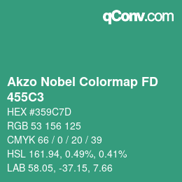 カラーコード: Akzo Nobel Colormap FD - 455C3 | qconv.com
