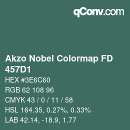 Color code: Akzo Nobel Colormap FD - 457D1 | qconv.com