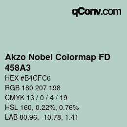Color code: Akzo Nobel Colormap FD - 458A3 | qconv.com