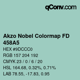 Color code: Akzo Nobel Colormap FD - 458A5 | qconv.com