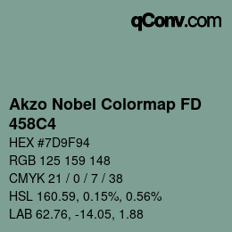 カラーコード: Akzo Nobel Colormap FD - 458C4 | qconv.com