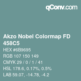 Color code: Akzo Nobel Colormap FD - 458C5 | qconv.com