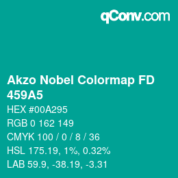 Farbcode: Akzo Nobel Colormap FD - 459A5 | qconv.com