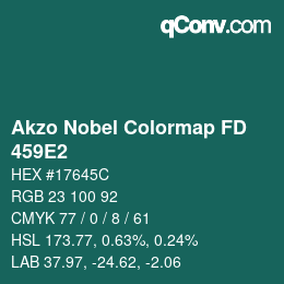 Farbcode: Akzo Nobel Colormap FD - 459E2 | qconv.com