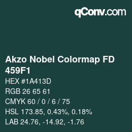 Color code: Akzo Nobel Colormap FD - 459F1 | qconv.com