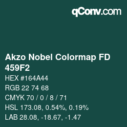 カラーコード: Akzo Nobel Colormap FD - 459F2 | qconv.com