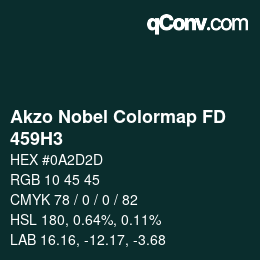 Color code: Akzo Nobel Colormap FD - 459H3 | qconv.com