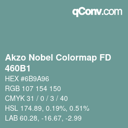 Color code: Akzo Nobel Colormap FD - 460B1 | qconv.com