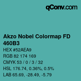 Color code: Akzo Nobel Colormap FD - 460B3 | qconv.com