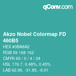 Farbcode: Akzo Nobel Colormap FD - 460B5 | qconv.com