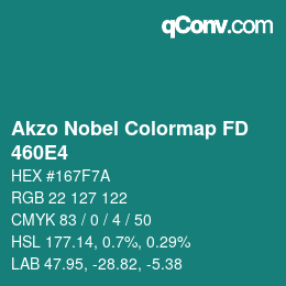Farbcode: Akzo Nobel Colormap FD - 460E4 | qconv.com