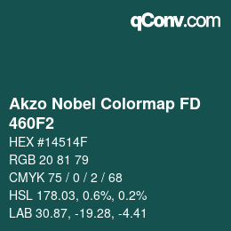 Color code: Akzo Nobel Colormap FD - 460F2 | qconv.com