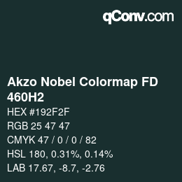 Color code: Akzo Nobel Colormap FD - 460H2 | qconv.com