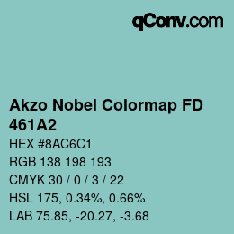 Color code: Akzo Nobel Colormap FD - 461A2 | qconv.com