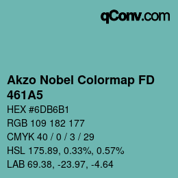 Color code: Akzo Nobel Colormap FD - 461A5 | qconv.com