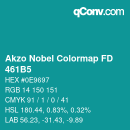 Color code: Akzo Nobel Colormap FD - 461B5 | qconv.com