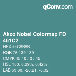 Color code: Akzo Nobel Colormap FD - 461C2 | qconv.com