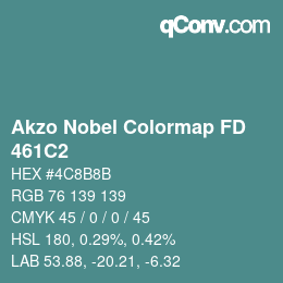 Color code: Akzo Nobel Colormap FD - 461C2 | qconv.com