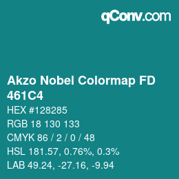 Color code: Akzo Nobel Colormap FD - 461C4 | qconv.com