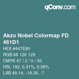 Color code: Akzo Nobel Colormap FD - 461D1 | qconv.com