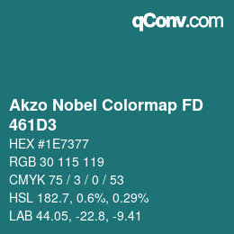 Farbcode: Akzo Nobel Colormap FD - 461D3 | qconv.com