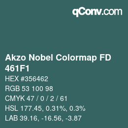 Color code: Akzo Nobel Colormap FD - 461F1 | qconv.com