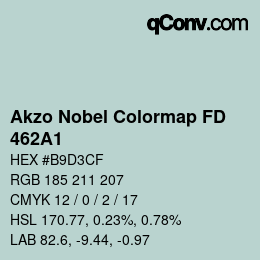 カラーコード: Akzo Nobel Colormap FD - 462A1 | qconv.com