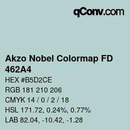 Code couleur: Akzo Nobel Colormap FD - 462A4 | qconv.com