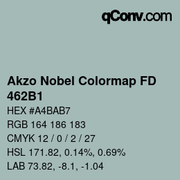 Farbcode: Akzo Nobel Colormap FD - 462B1 | qconv.com