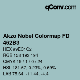 Color code: Akzo Nobel Colormap FD - 462B3 | qconv.com
